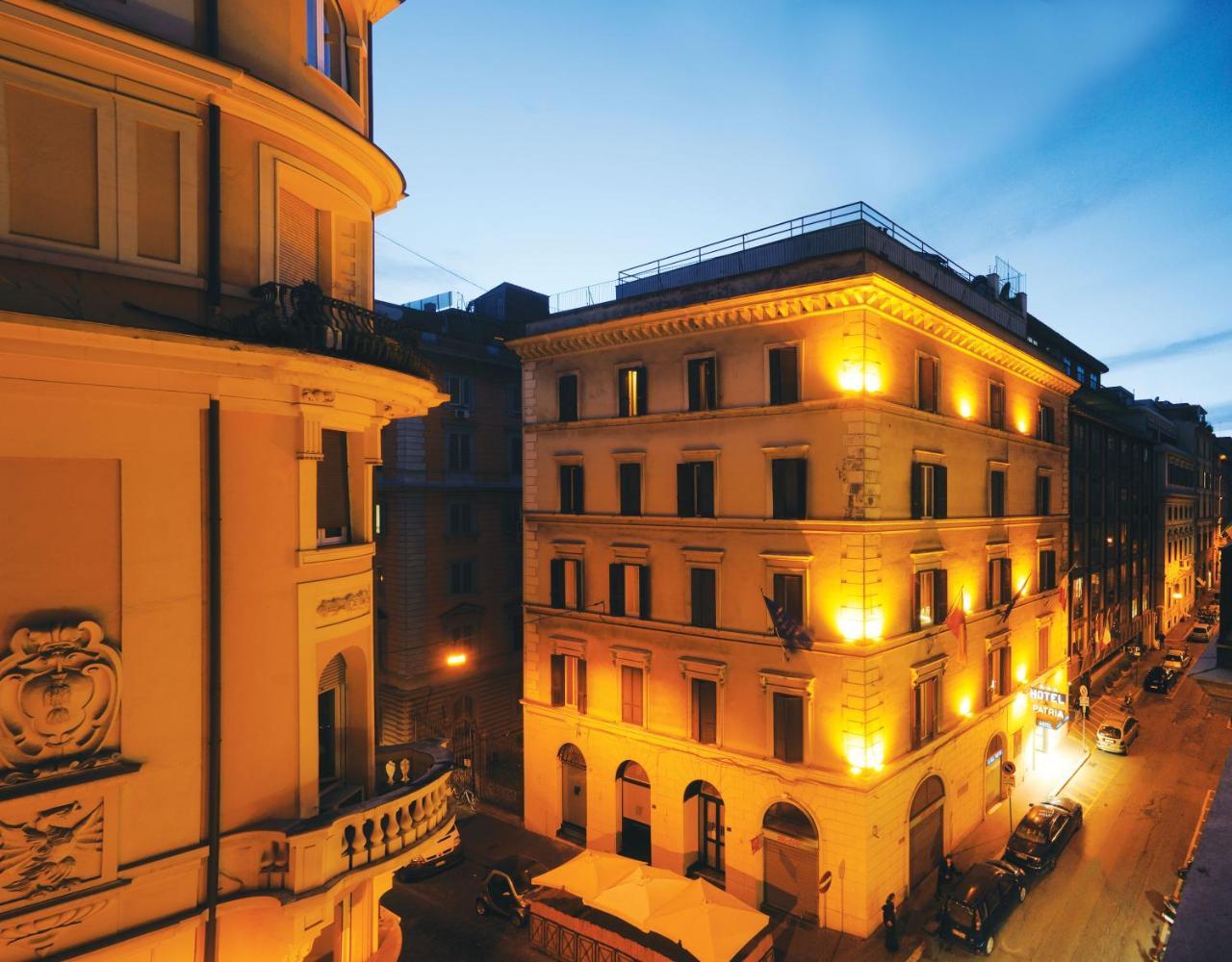 ホテル パトリア ローマ エクステリア 写真